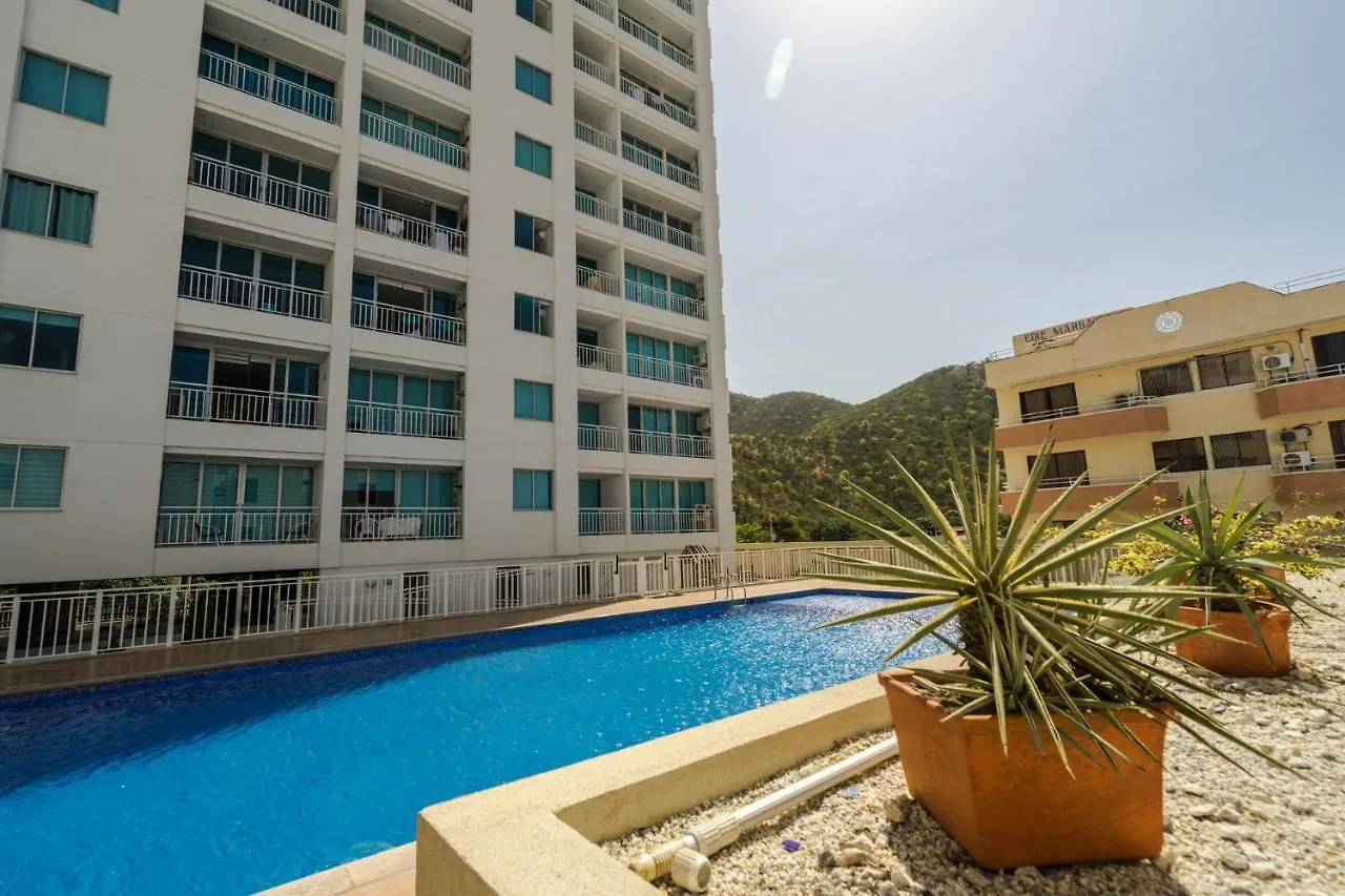 Apartamento En El Rodadero Cerca De La Playa El Rodadero Y Del Cc Arrecife Σάντα Μάρτα