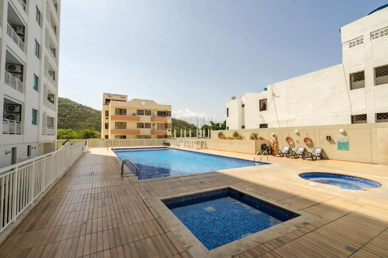 Apartamento en el Rodadero cerca del centro comercial Arrecife Reserva de la Sierra Santa Marta